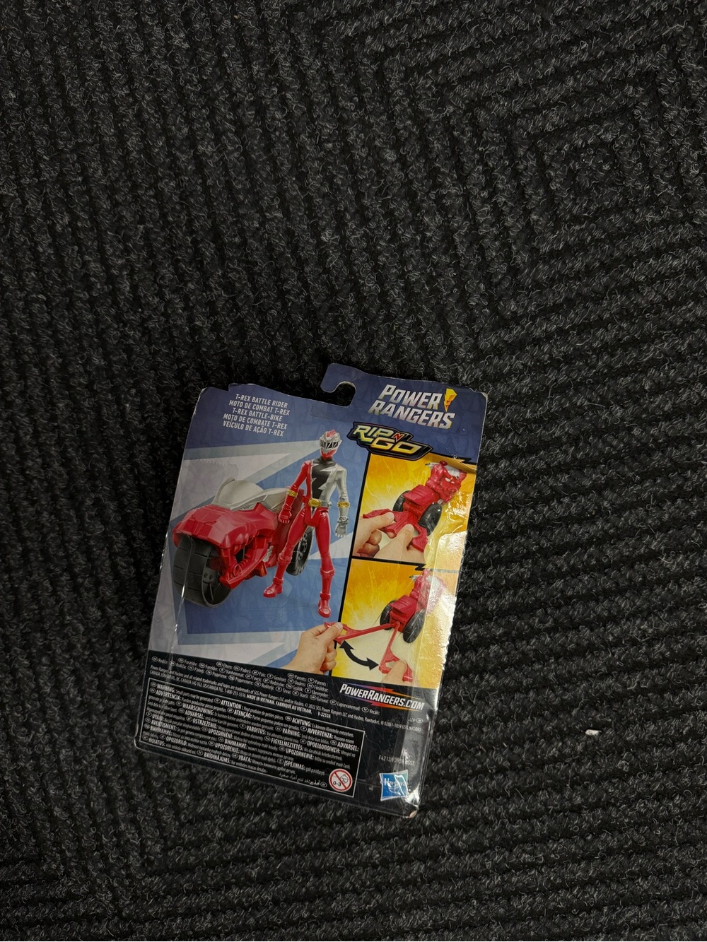 Power Rangers Red T-Rex Battle Rider Toy - Picture 4 of 4
